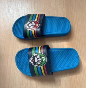 Claquettes Mario et Luigi taille 25