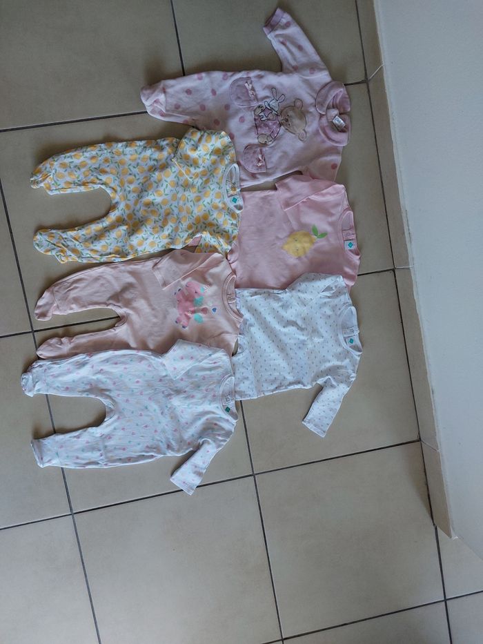 Lot de 6 pyjamas