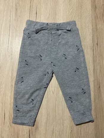 Pantalon style jogging gris bébé garçon 6 mois boîte à malices