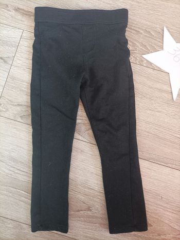 Jegging noir 3 ans Kiabi