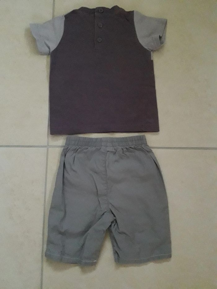 Lot Pantalon + T-shirt - 6 mois - photo numéro 2