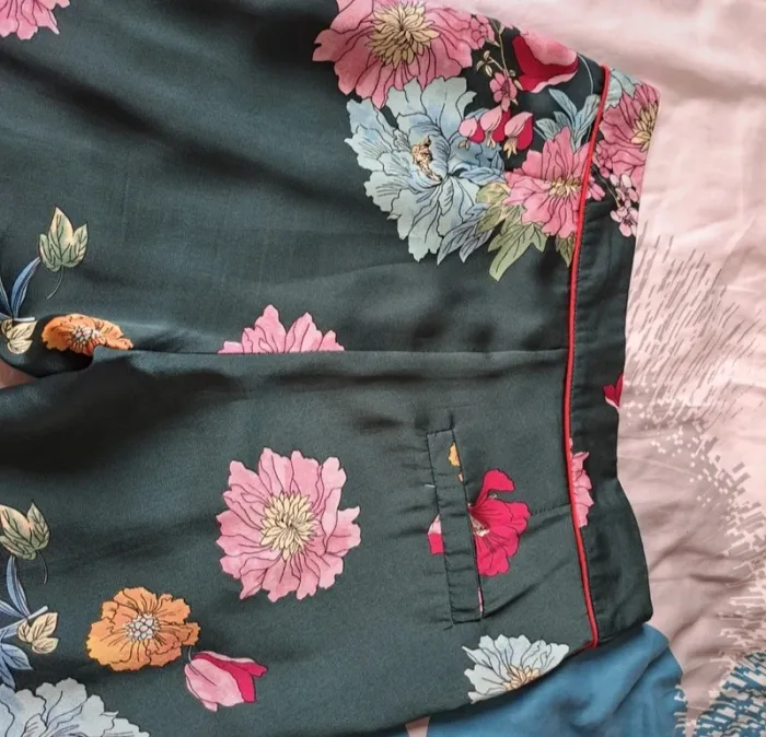 Pantalon fluide fleuri - photo numéro 4