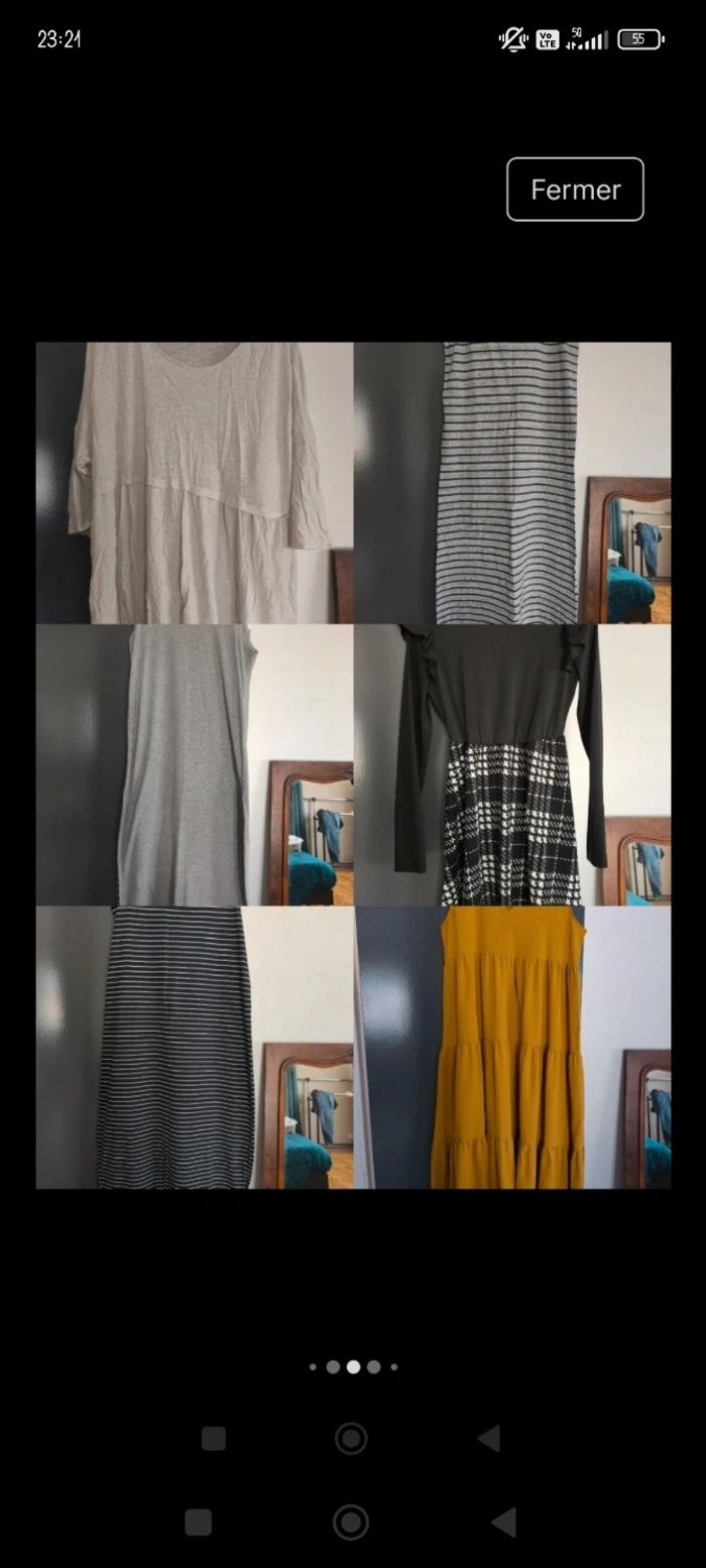 Lot vêtements femme