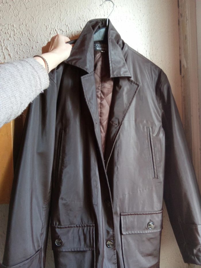 Long Manteau Homme marron