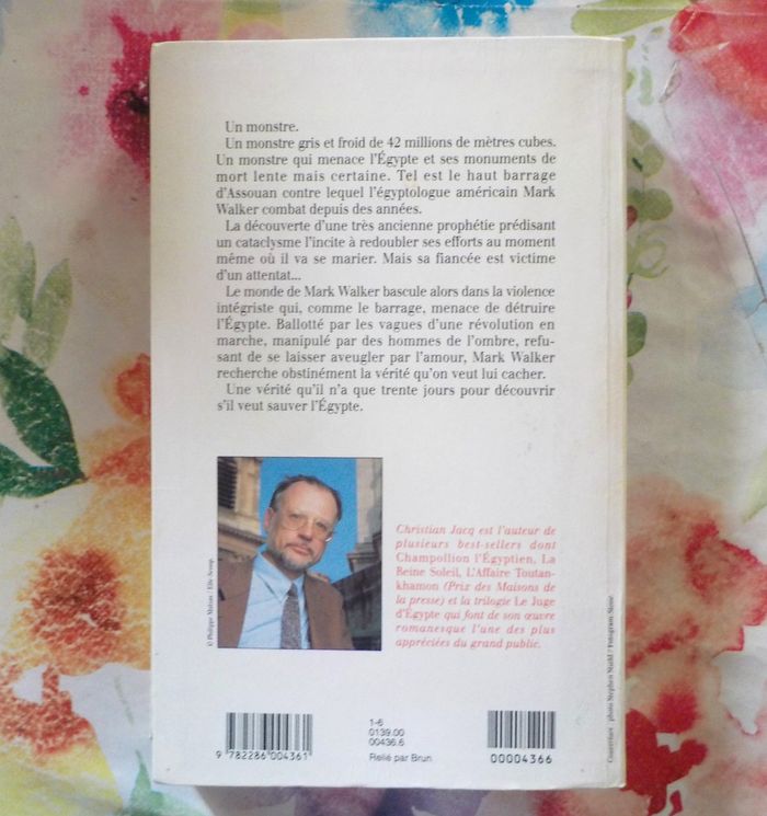 BARRAGE SUR LE NIL de Christian JACQ Ed. Le Grand Livre du Mois - photo numéro 3