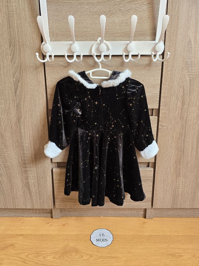 Vêtement Bébé Fille - Robe noir - Chicaprie - 18 mois - photo numéro 6