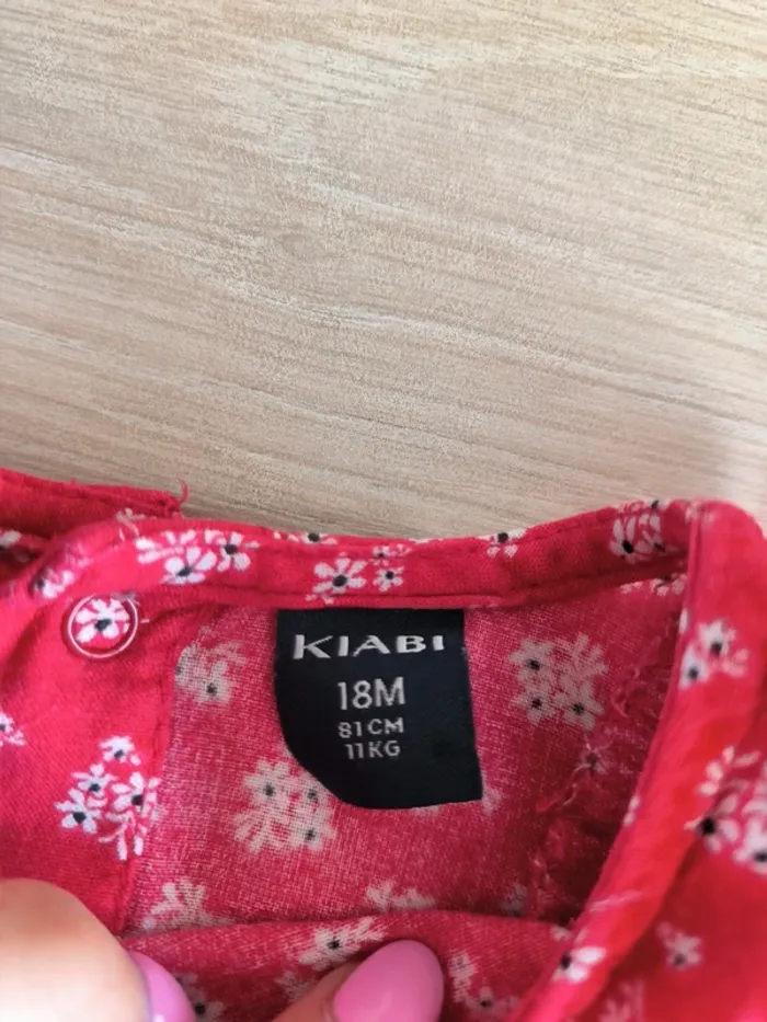 Lot de 2 combishorts Kiabi 18 mois - photo numéro 2