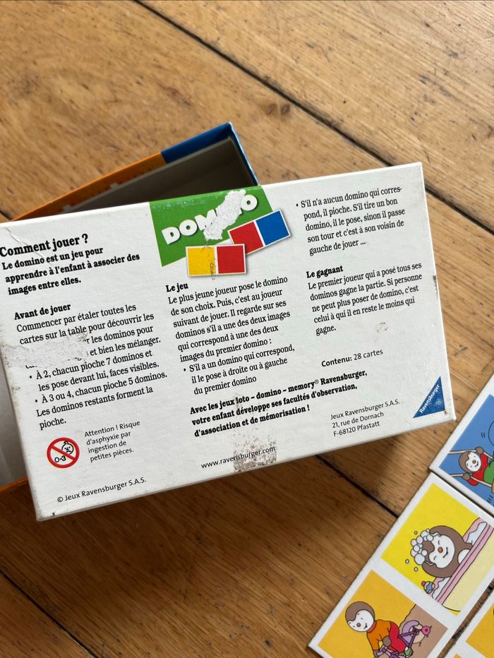 Jeu de Domino Tchoupi  Ravensburger - photo numéro 4
