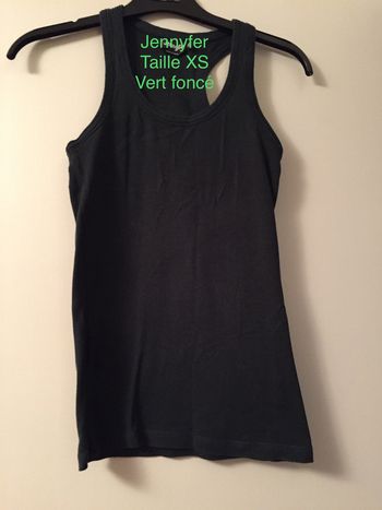 Top Jennyfer vert foncé Taille XS