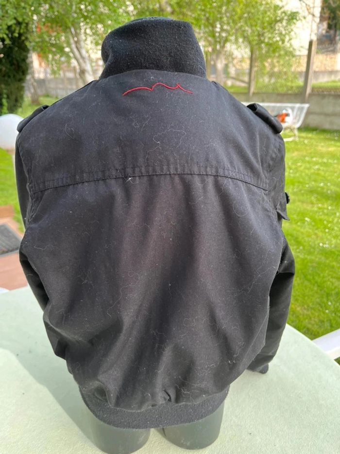 Blouson noir Teddy smith taille 8 ans - photo numéro 2
