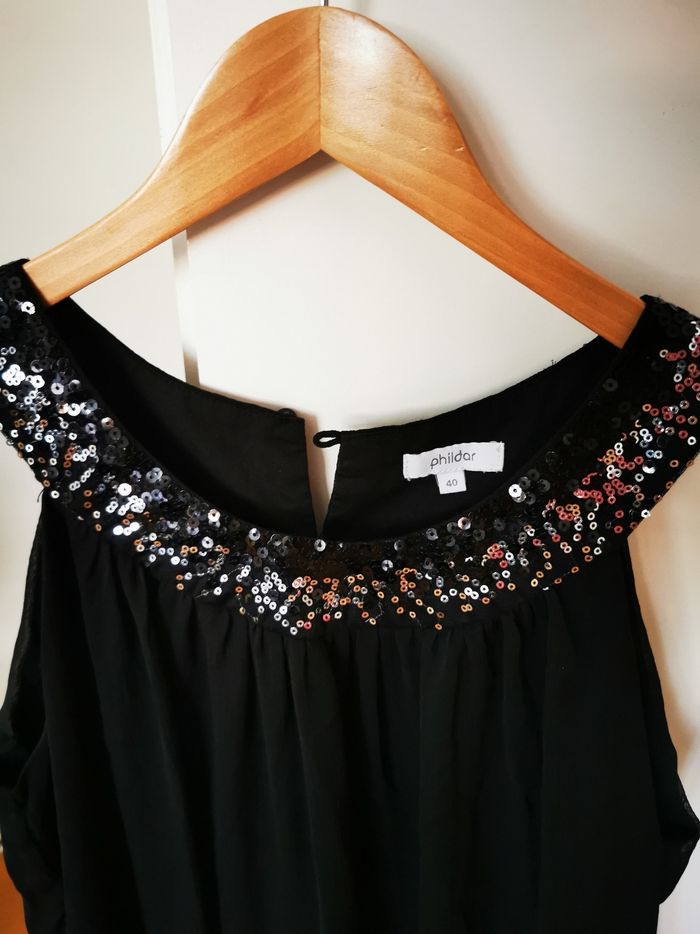 Robe noire doublée - photo numéro 2