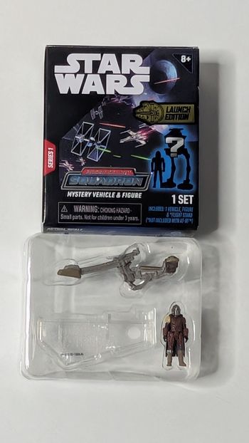 [Jazwares] Figurine Star Wars micro galaxy series 1 speeder bike Mando
