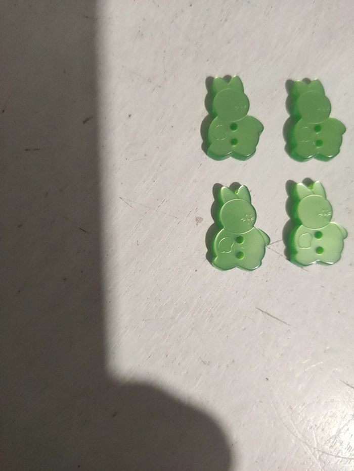 Lot boutons lapin - photo numéro 4