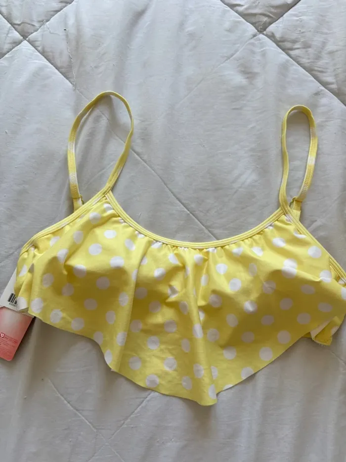 Lot 4 maillots haut bas ensemble bikini Penti ardene jaune rose marron taille M/38 neuf - photo numéro 11