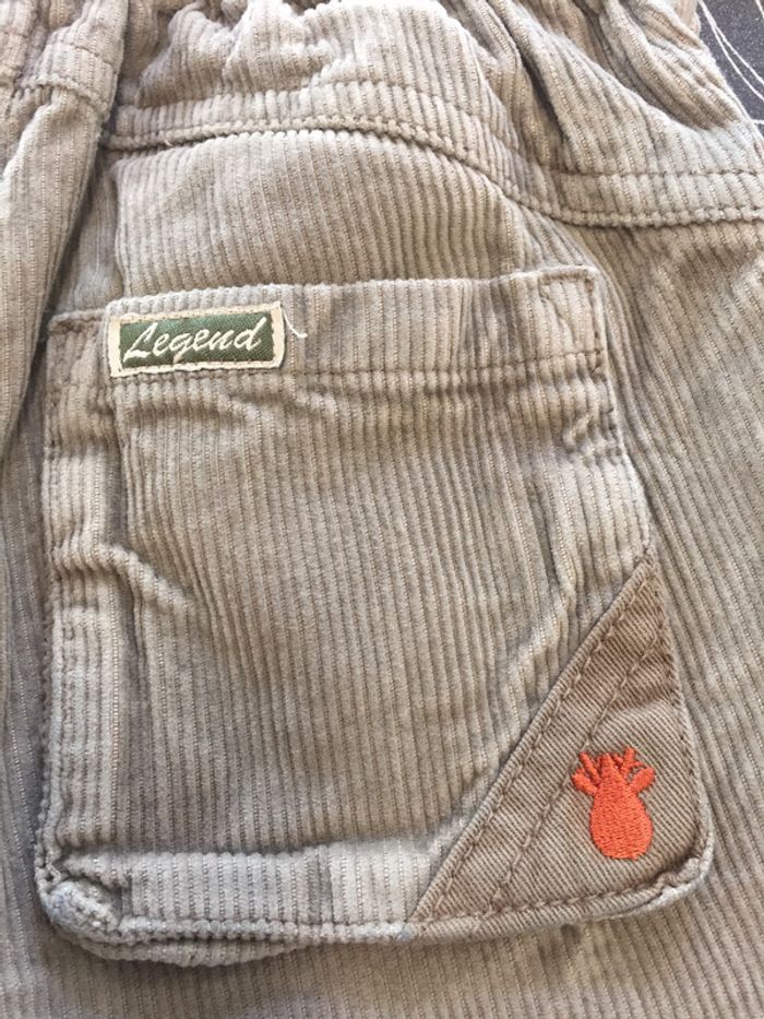 Pantalon velours - Premier rôle - 18m - photo numéro 3
