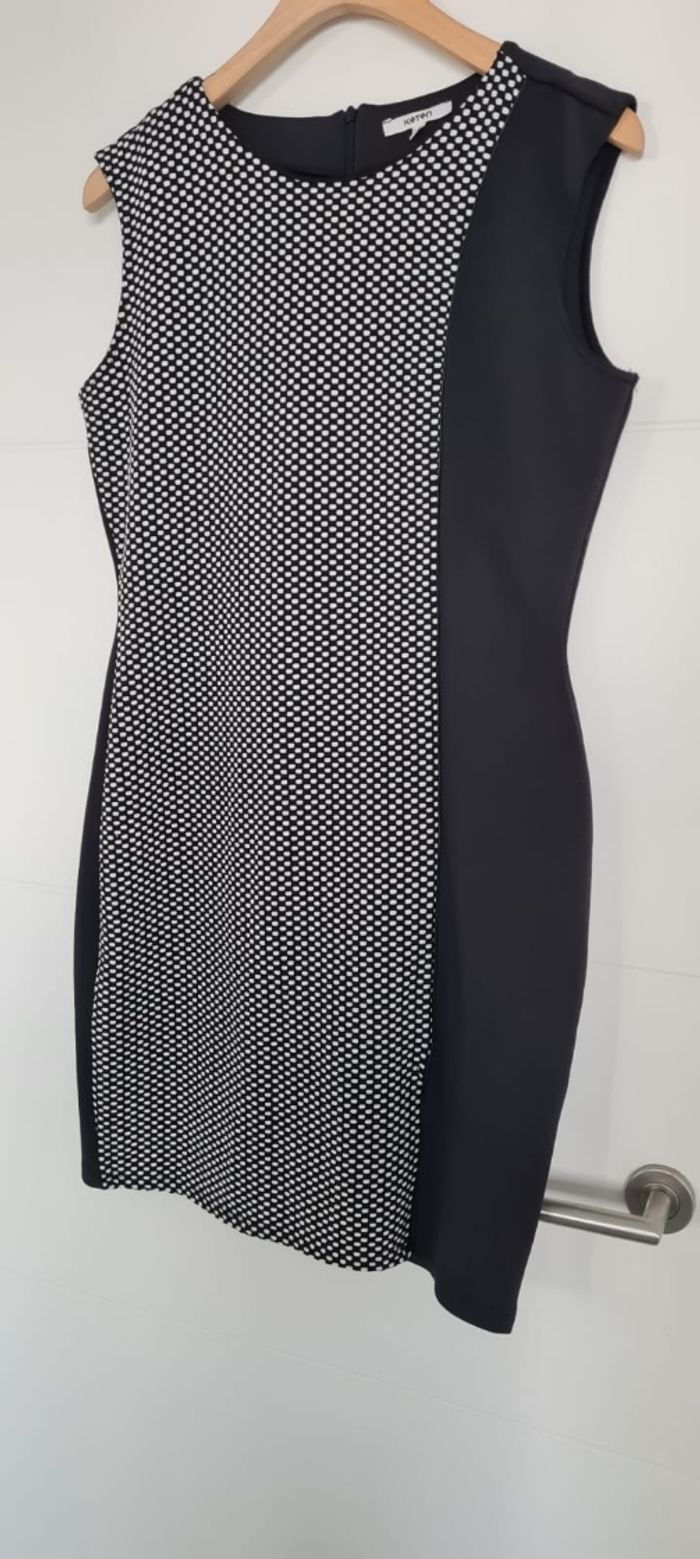Robe moulante coton
