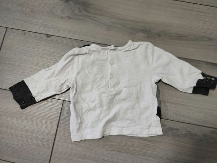 T-shirt costard 3 mois kitchoun - photo numéro 3