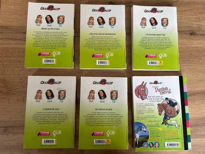 Lot de 6 livres Grand Galop - photo numéro 2
