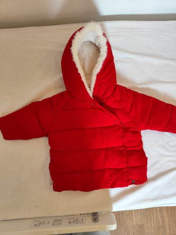 Manteau bébé fille 