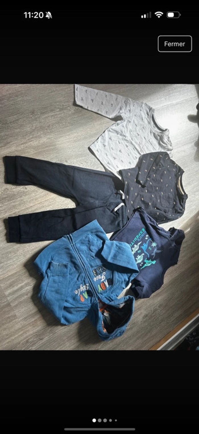 Lot vêtements garçons 24 mois en très bon état - photo numéro 3