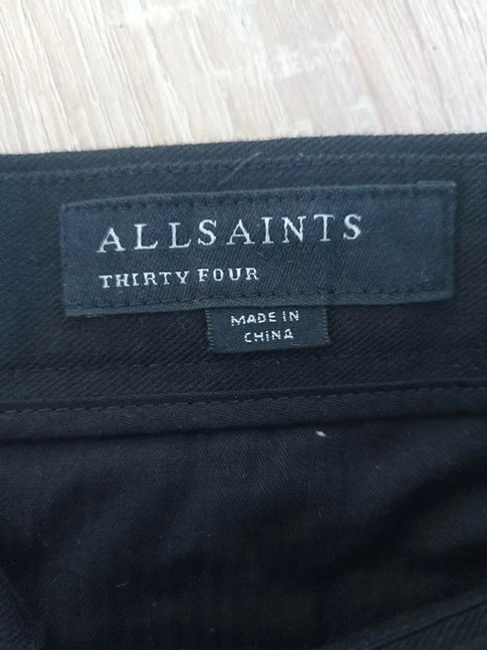 Chino All Saints taille W36 | Fr 46 - photo numéro 3