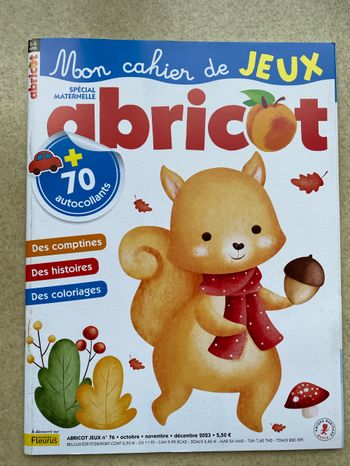 Livre Abricot grand format