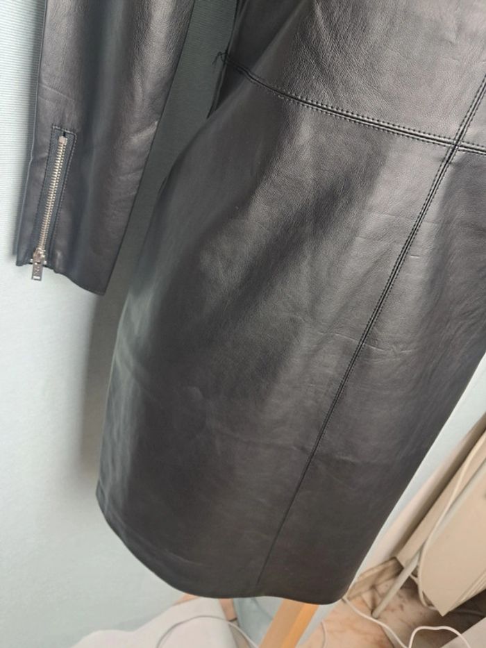 Les petites bombes robe simili noire T.36 neuve - photo numéro 6