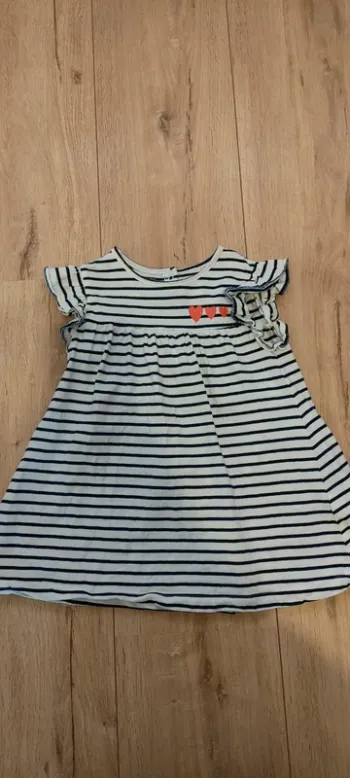 Robe marinière 3 ans