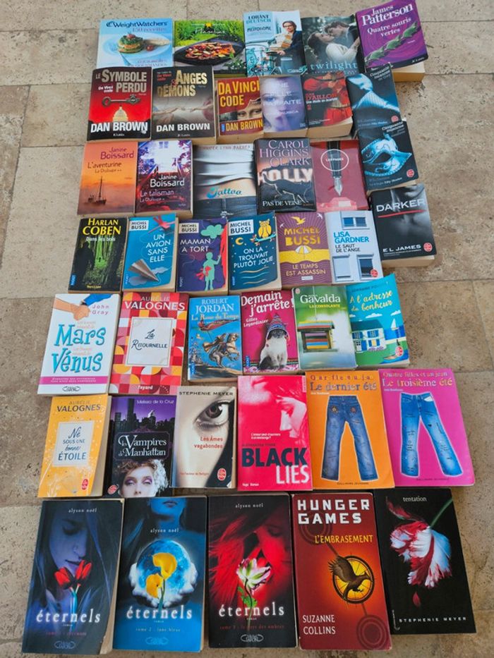 Lot 41 livres ado adulte - photo numéro 3