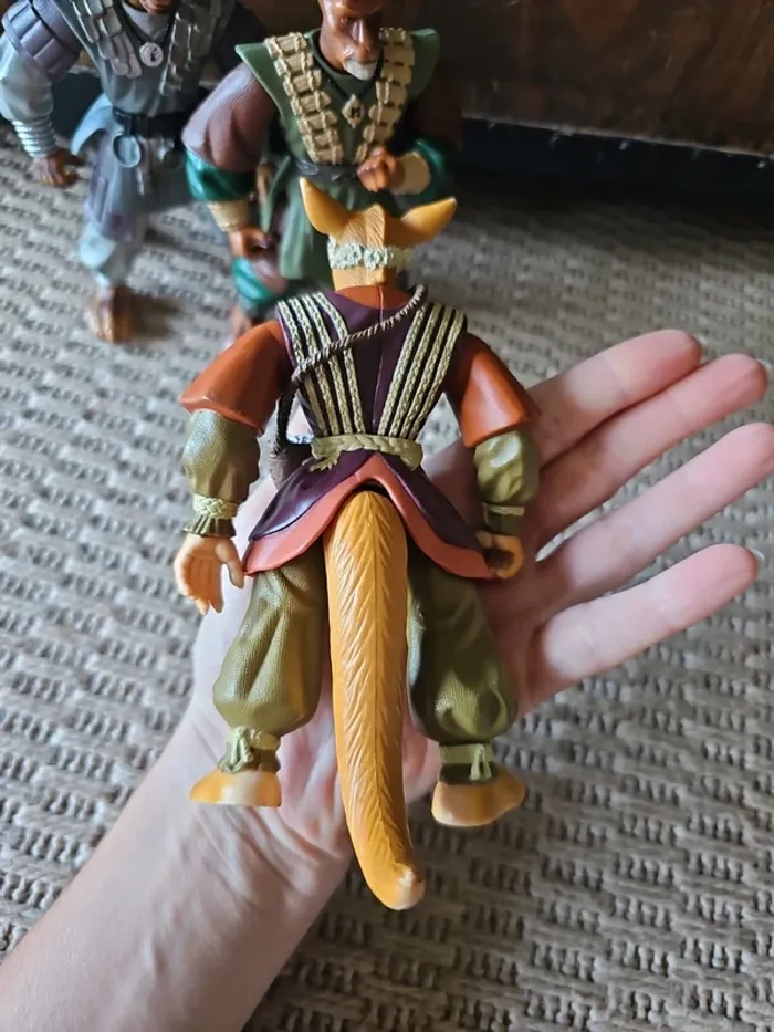 Figurine kangourou guerriers de la vertue vintage - photo numéro 5
