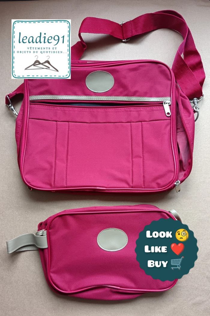 sac + trousse de toilette Bayard mixte NEUF