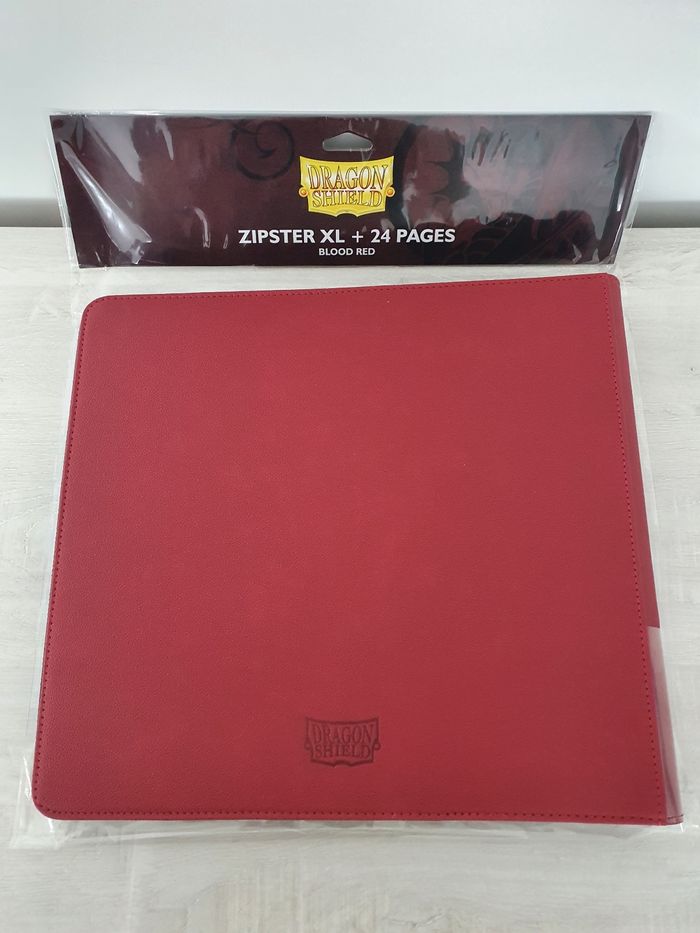 Portfolio Classeur Dragon Shield Zipster XL 576 Blood Red - photo numéro 2