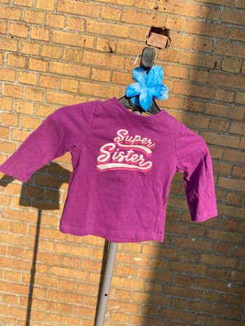 T-shirt super Sister Kiabi 6 mois 