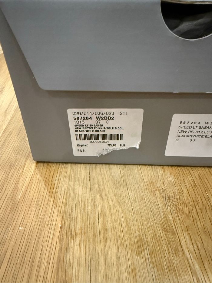 Speed traîner Balenciaga basket neuve taille 37 - photo numéro 6