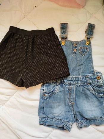 Lot jupe et short