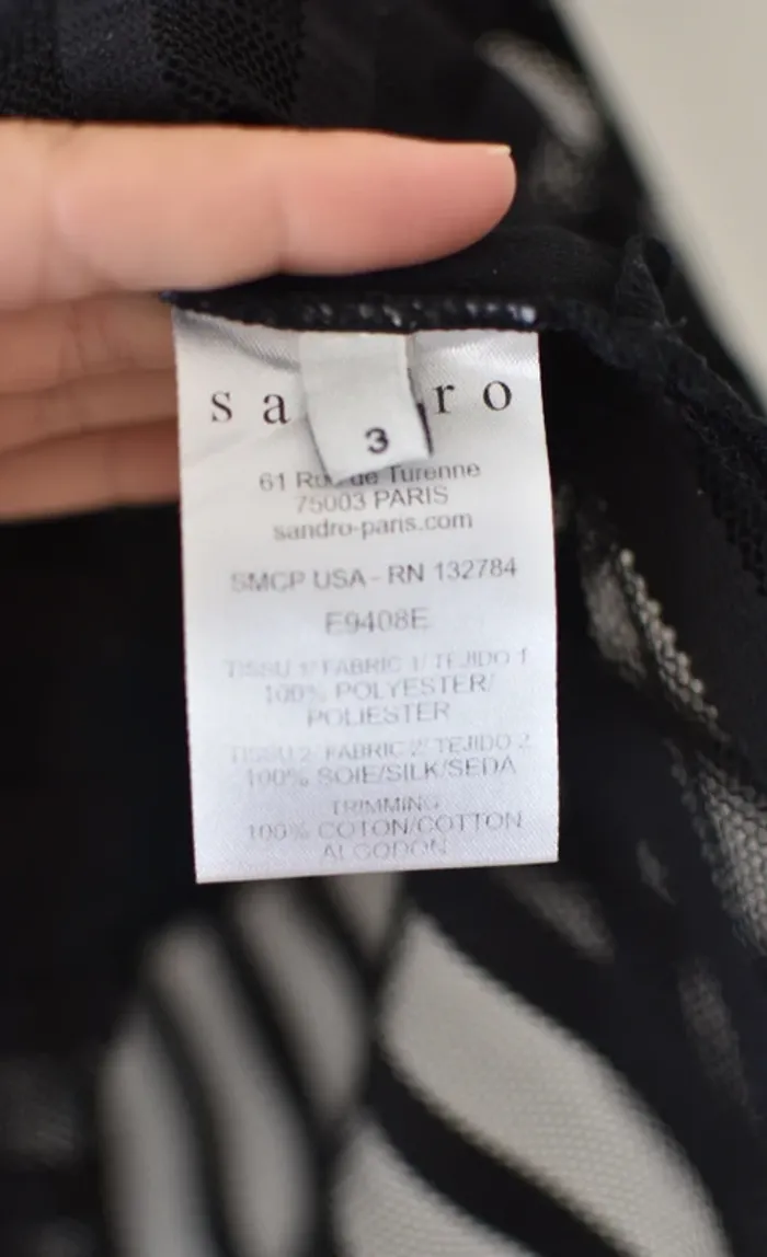 Tee Shirt Sandro - photo numéro 2