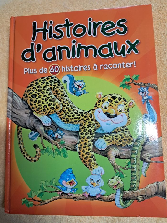 Livre 60 histoires d'animaux
