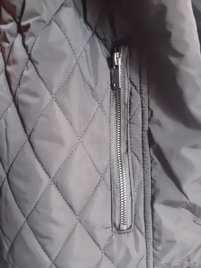 Veste blouson structuré matelassé - photo numéro 7