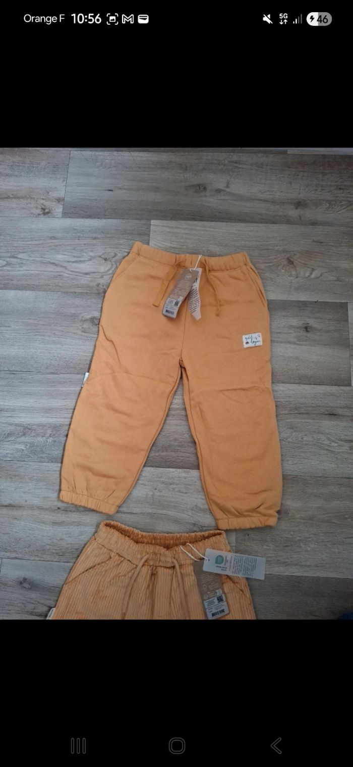 2 pantalons neufs Petit Béguin 36 mois - photo numéro 4