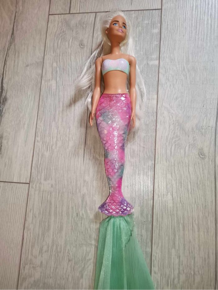 Lot de 5 barbie reveal color sirènes - photo numéro 4