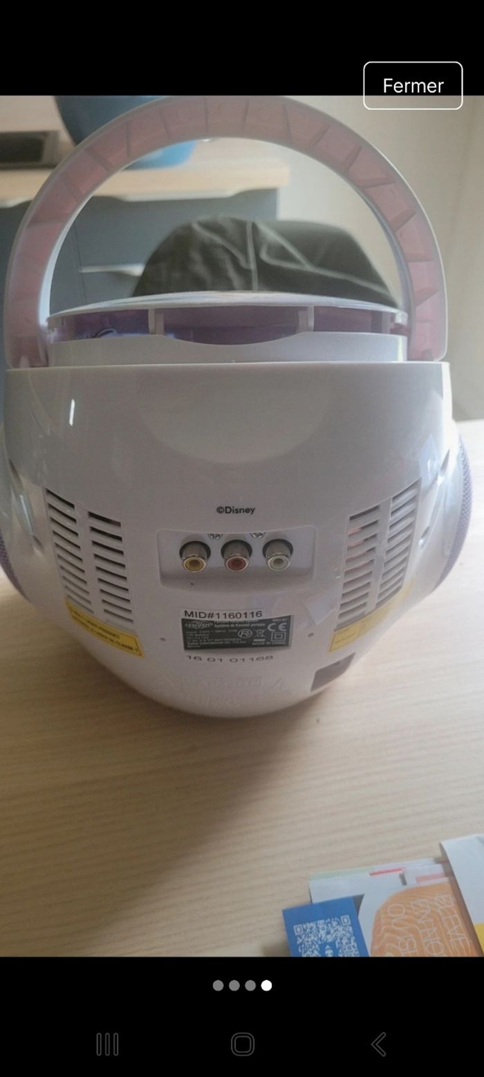 Lecteur Cd avec micro - photo numéro 4