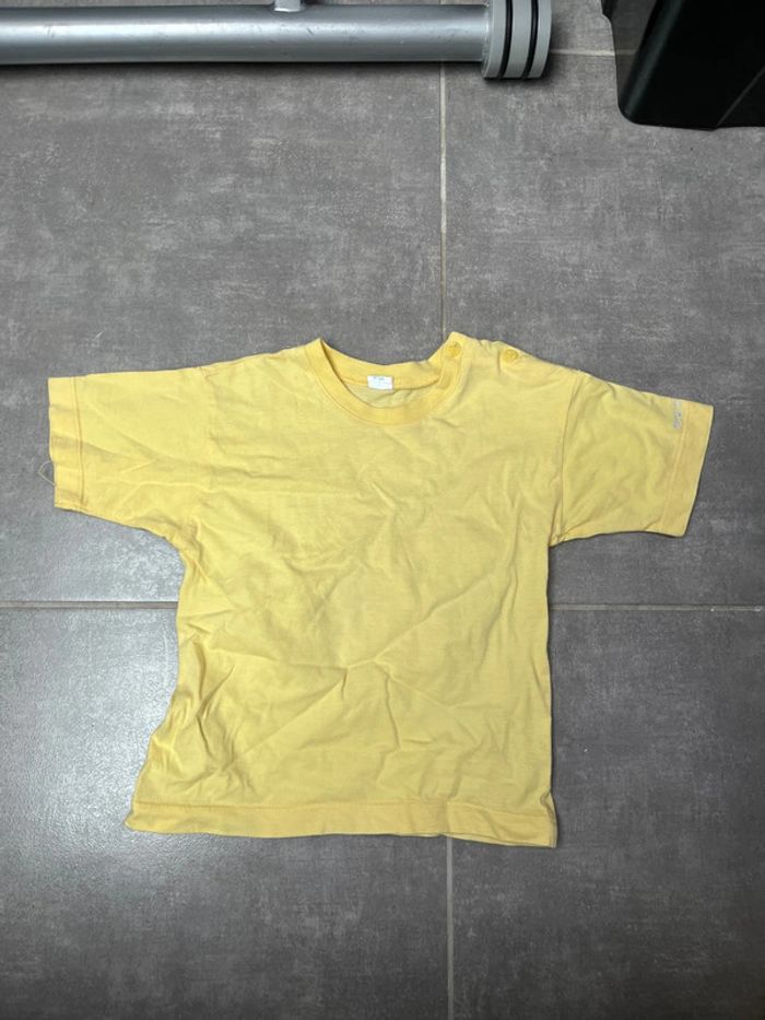 T-shirt jaune décathlon 18mois