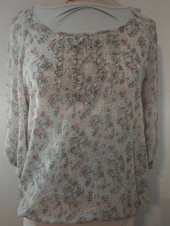 Magnifique blouse manches 3/4