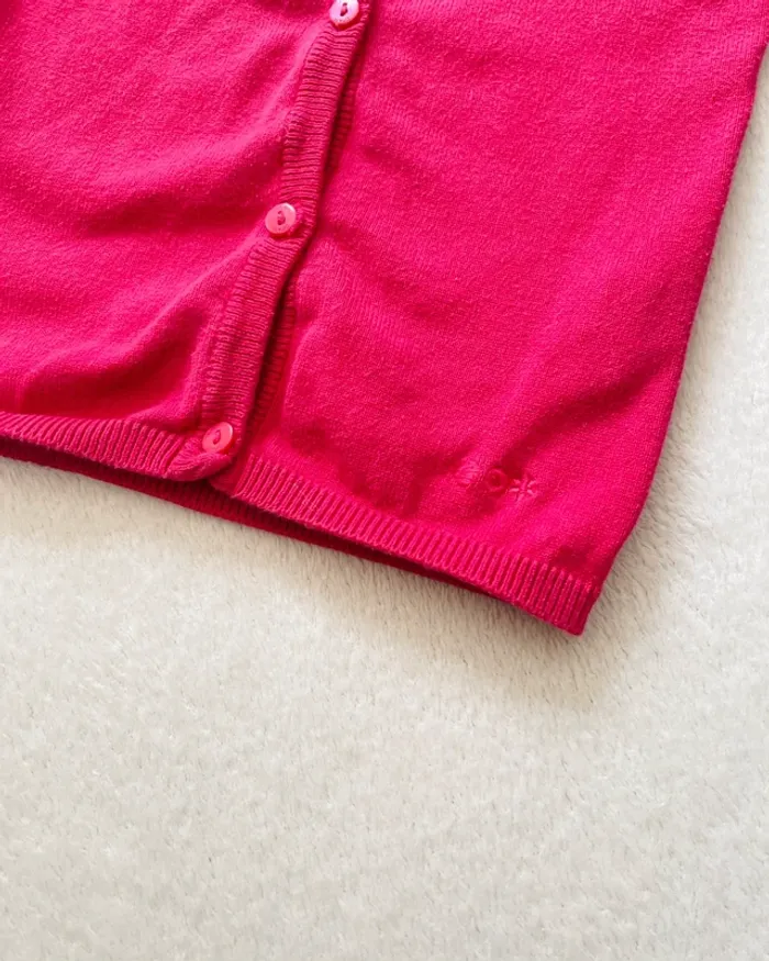 Gilet rose / framboise 4 ans - Du pareil au même - photo numéro 4