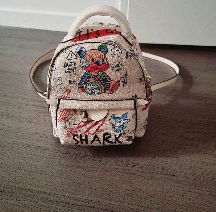 Petit sac à dos motif dessins - photo numéro 5