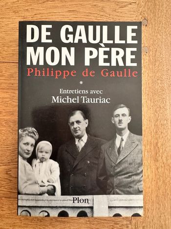 Livre - De Gaulle Mon père
