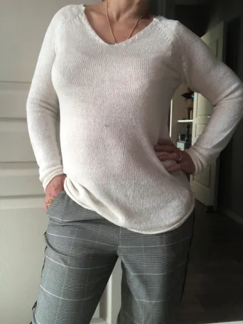 Pull blanc