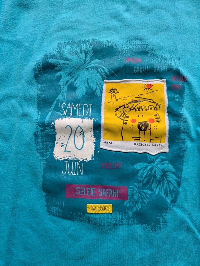Lot 2 t-shirts garçon 4 ans - photo numéro 2