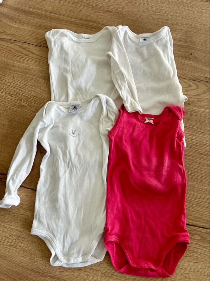 Lot de 4 body petit bateau - photo numéro 2