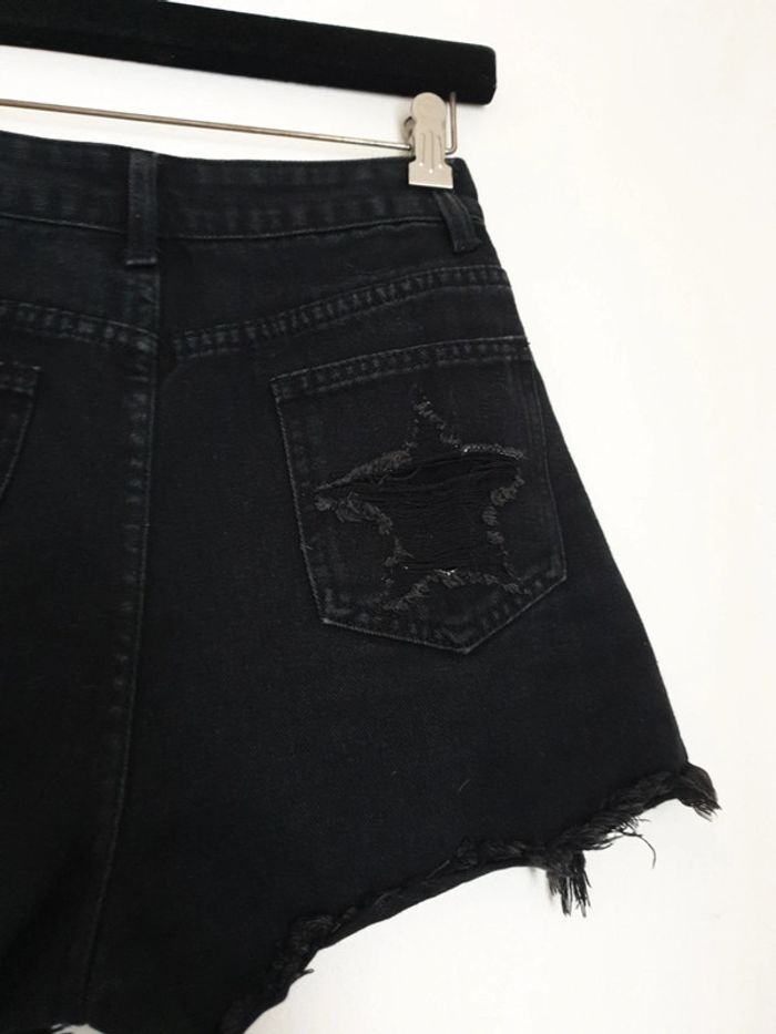 Short jean poches étoiles - photo numéro 5